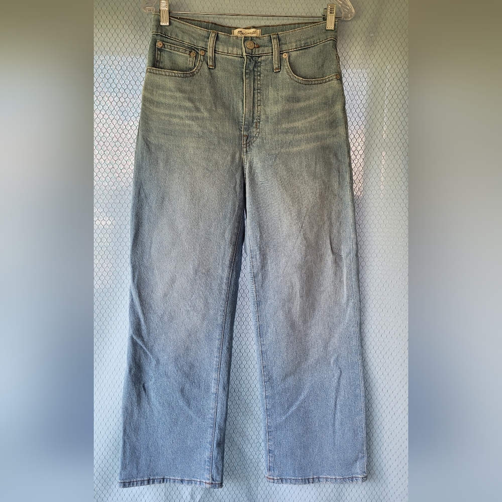 MADEWELL | Slim wide leg crop